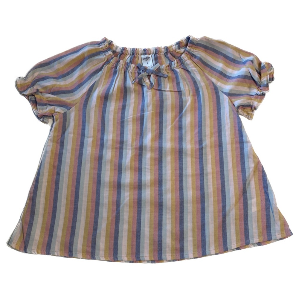 NWOT OshKosh B’gosh Girls Striped Shirt - size 8